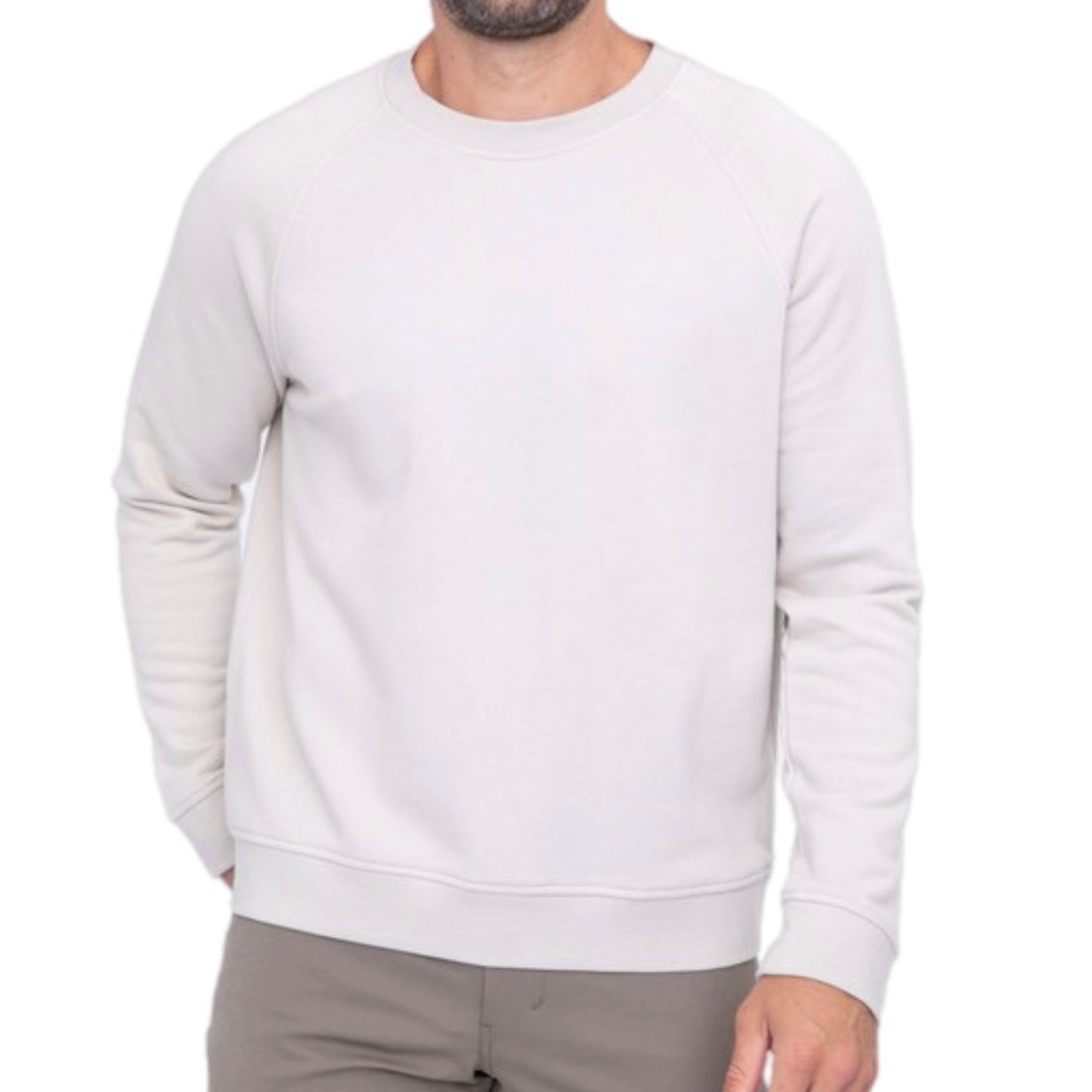 Cotton Blend Classic Crewneck