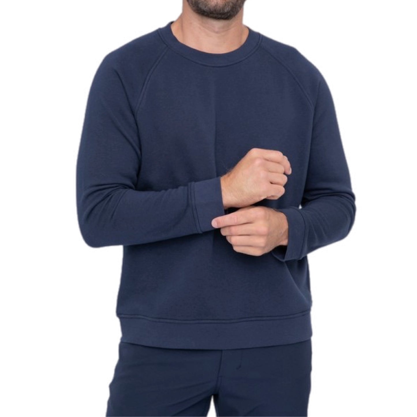 Cotton Blend Classic Crewneck