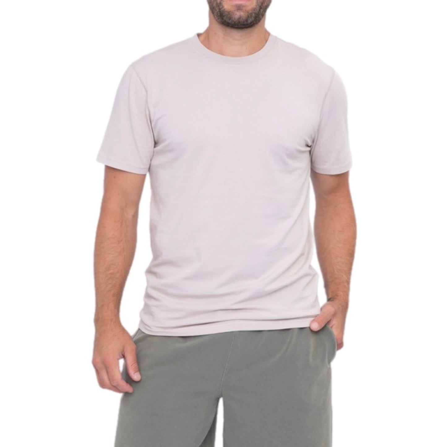 Pima Cotton Blend Short Sleeve Tee