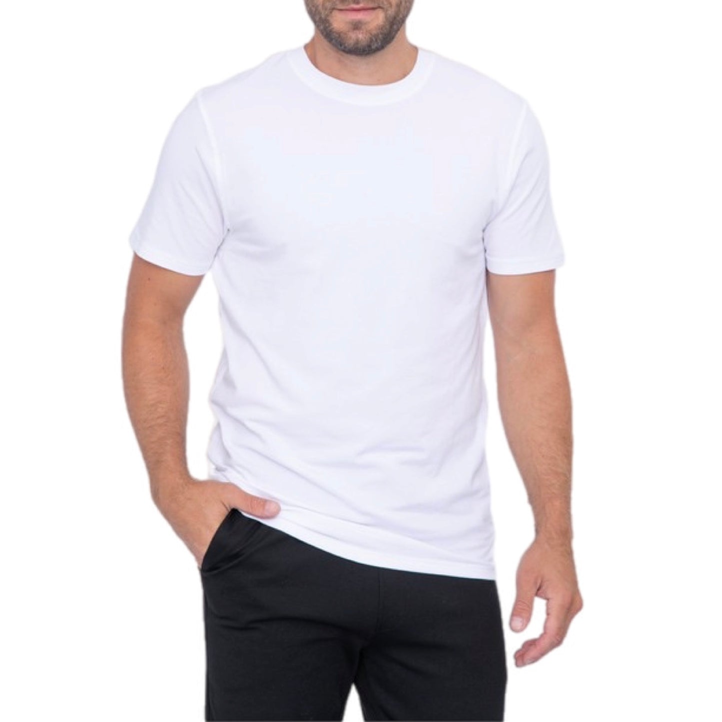 Pima Cotton Blend Short Sleeve Tee