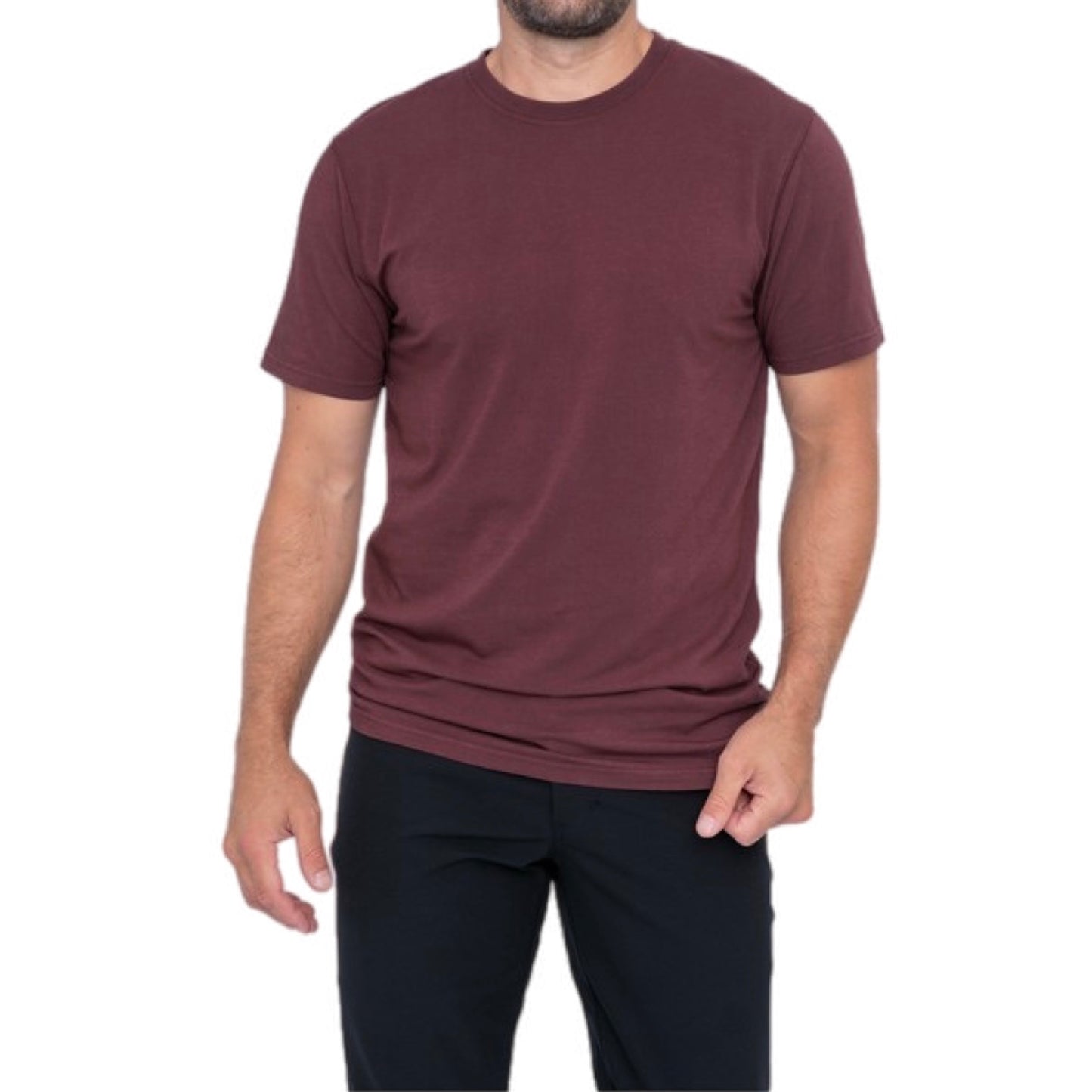 Pima Cotton Blend Short Sleeve Tee