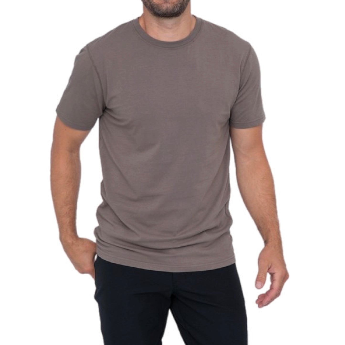 Pima Cotton Blend Short Sleeve Tee