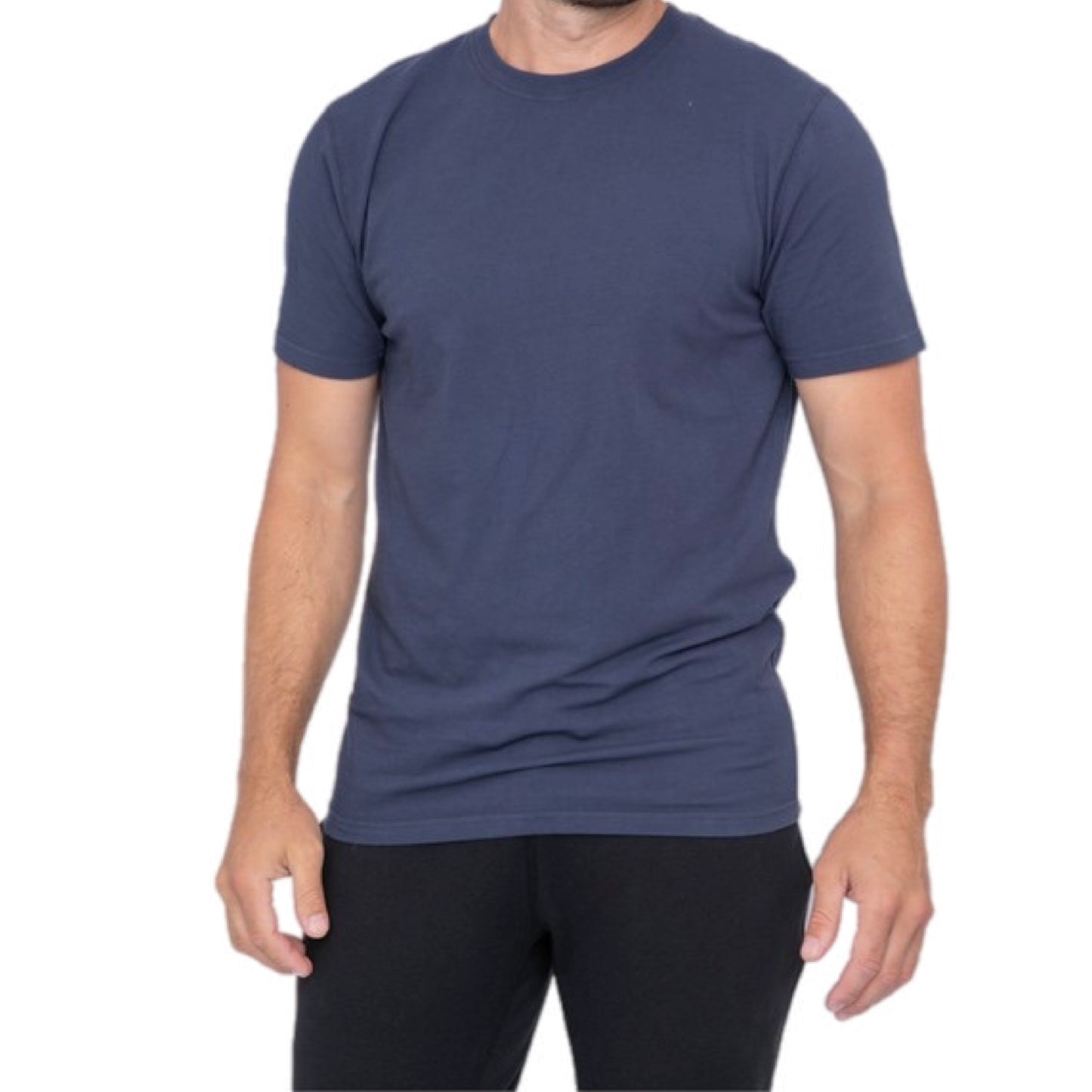 Pima Cotton Blend Short Sleeve Tee