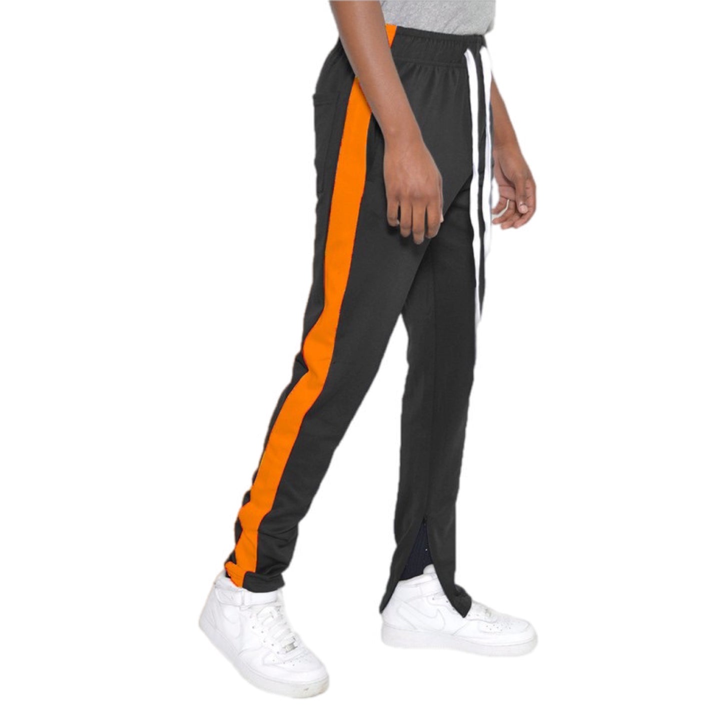 Track Pants with Side Stripe