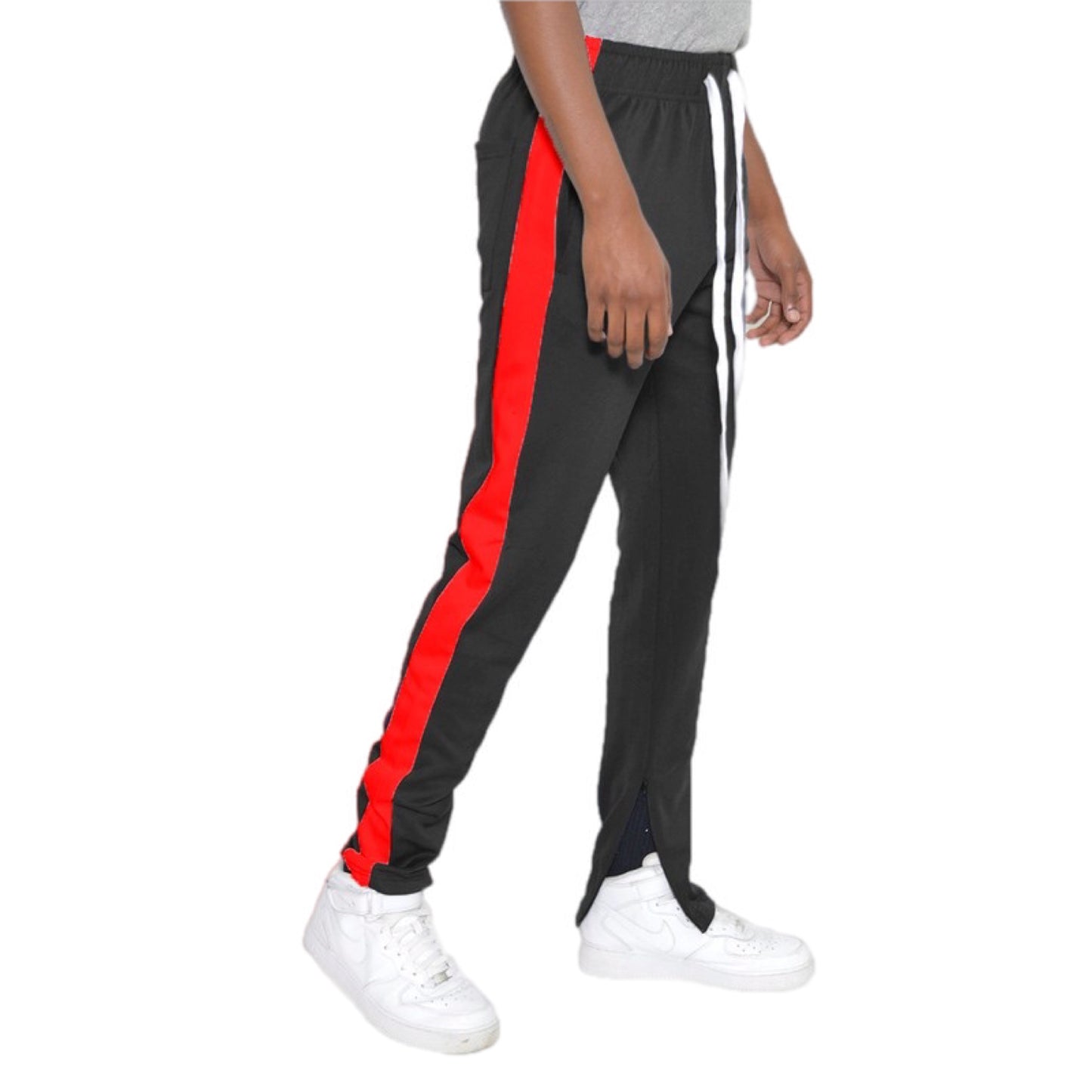 Track Pants with Side Stripe