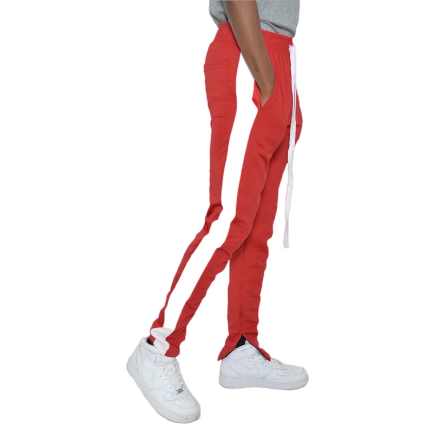 Track Pants with Side Stripe