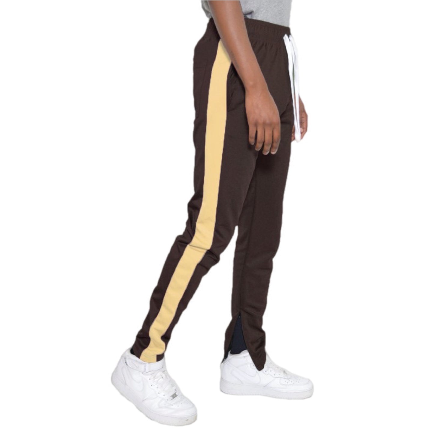 Track Pants with Side Stripe