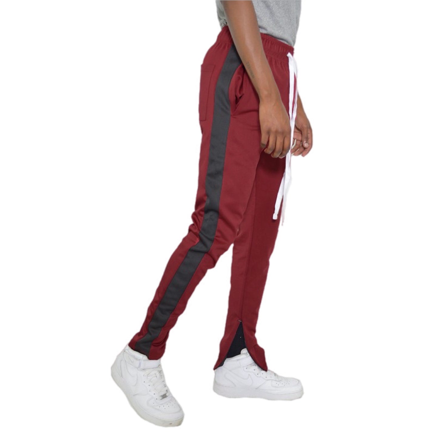 Track Pants with Side Stripe