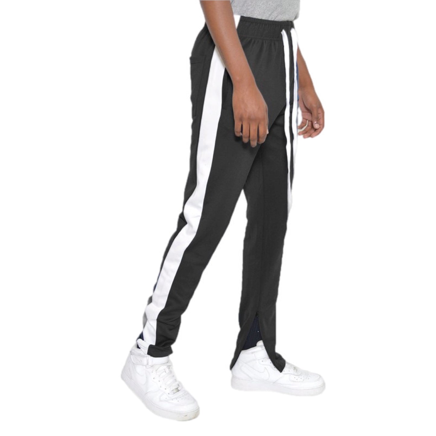 Track Pants with Side Stripe