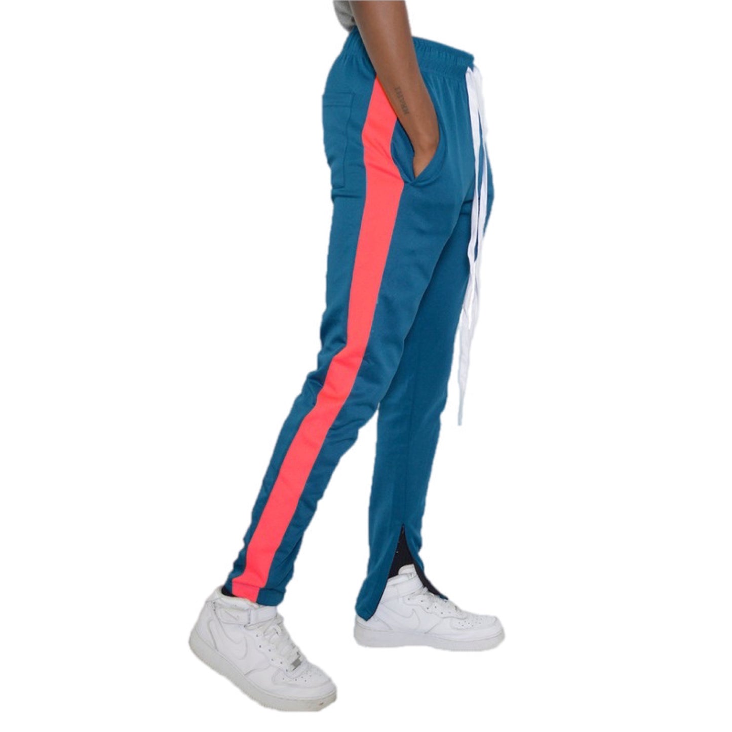 Track Pants with Side Stripe