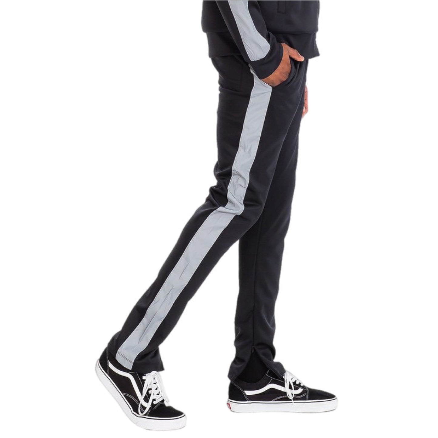 Track Pants with Side Stripe