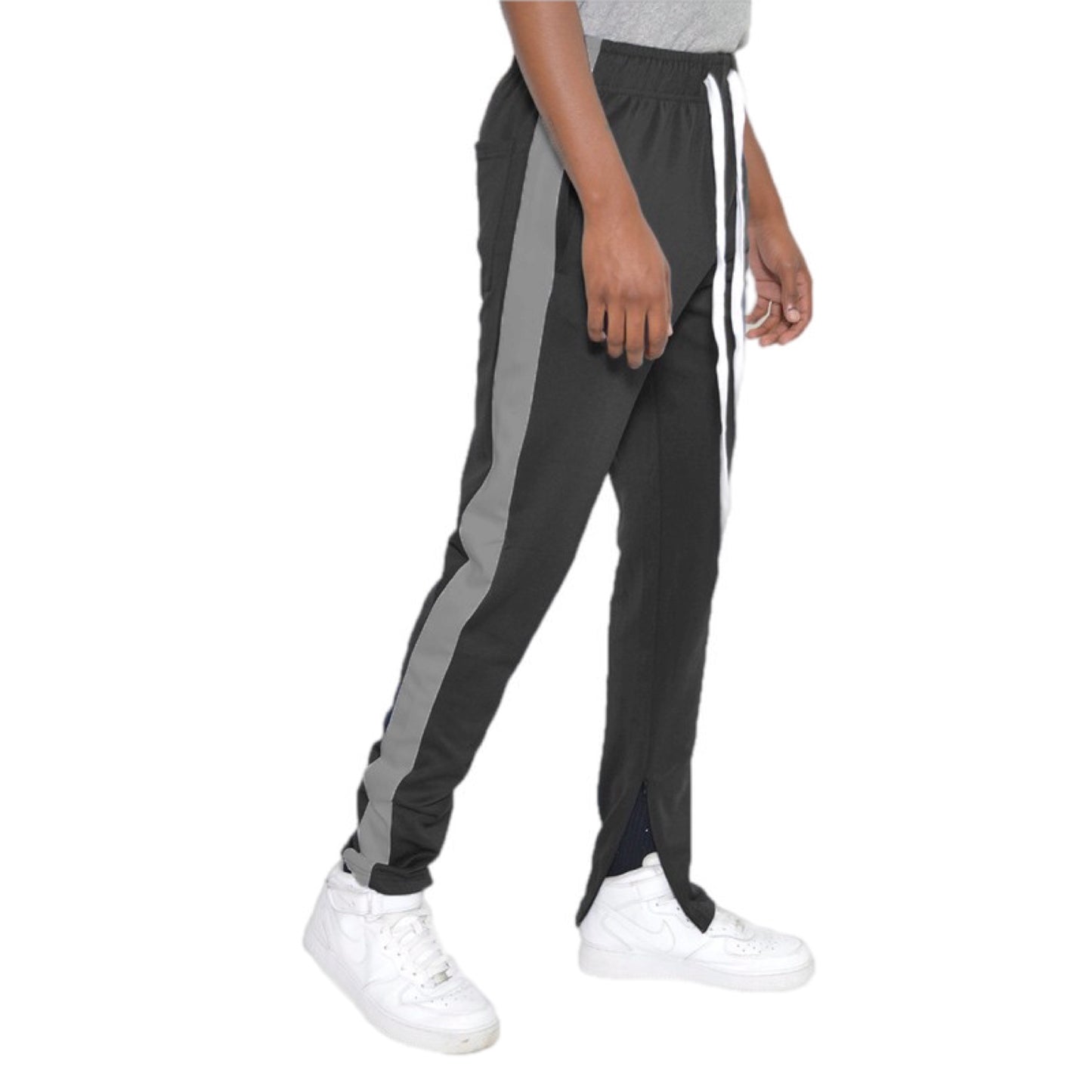 Track Pants with Side Stripe