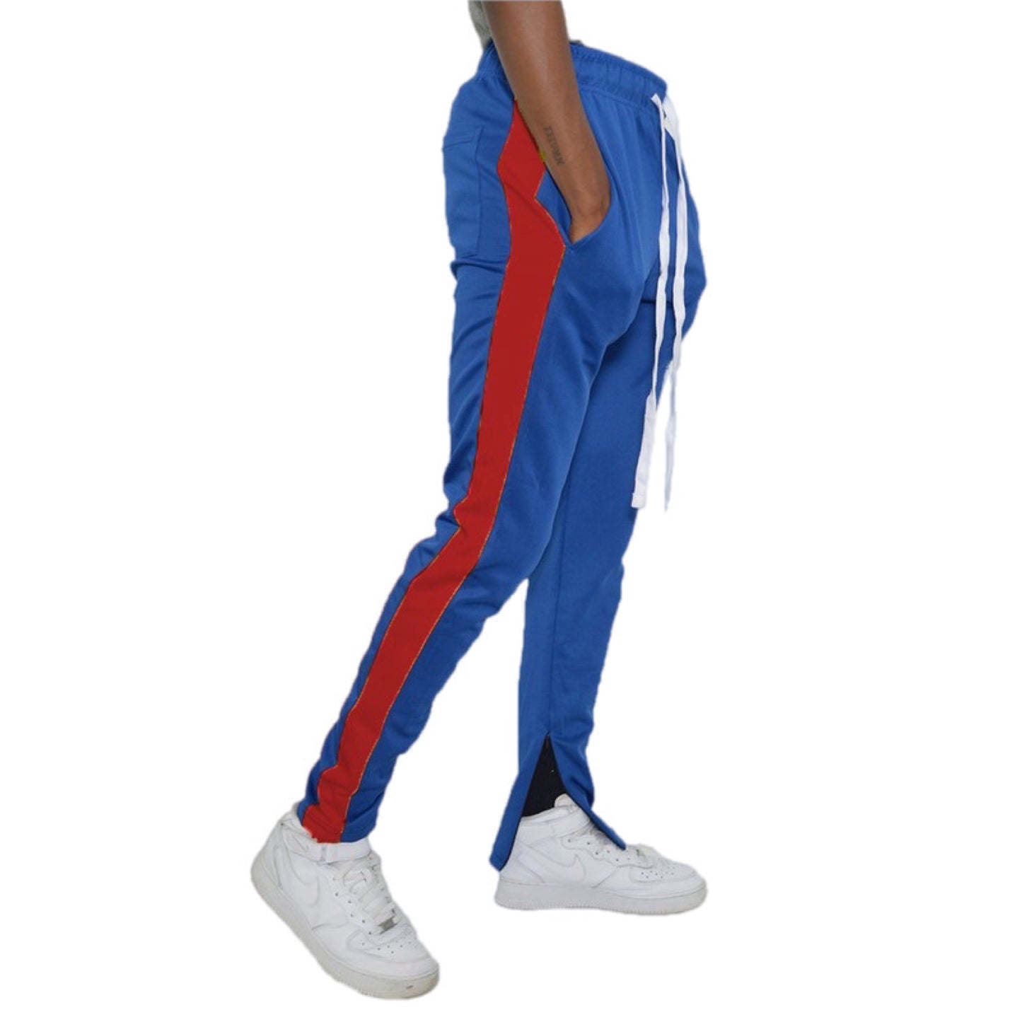 Track Pants with Side Stripe