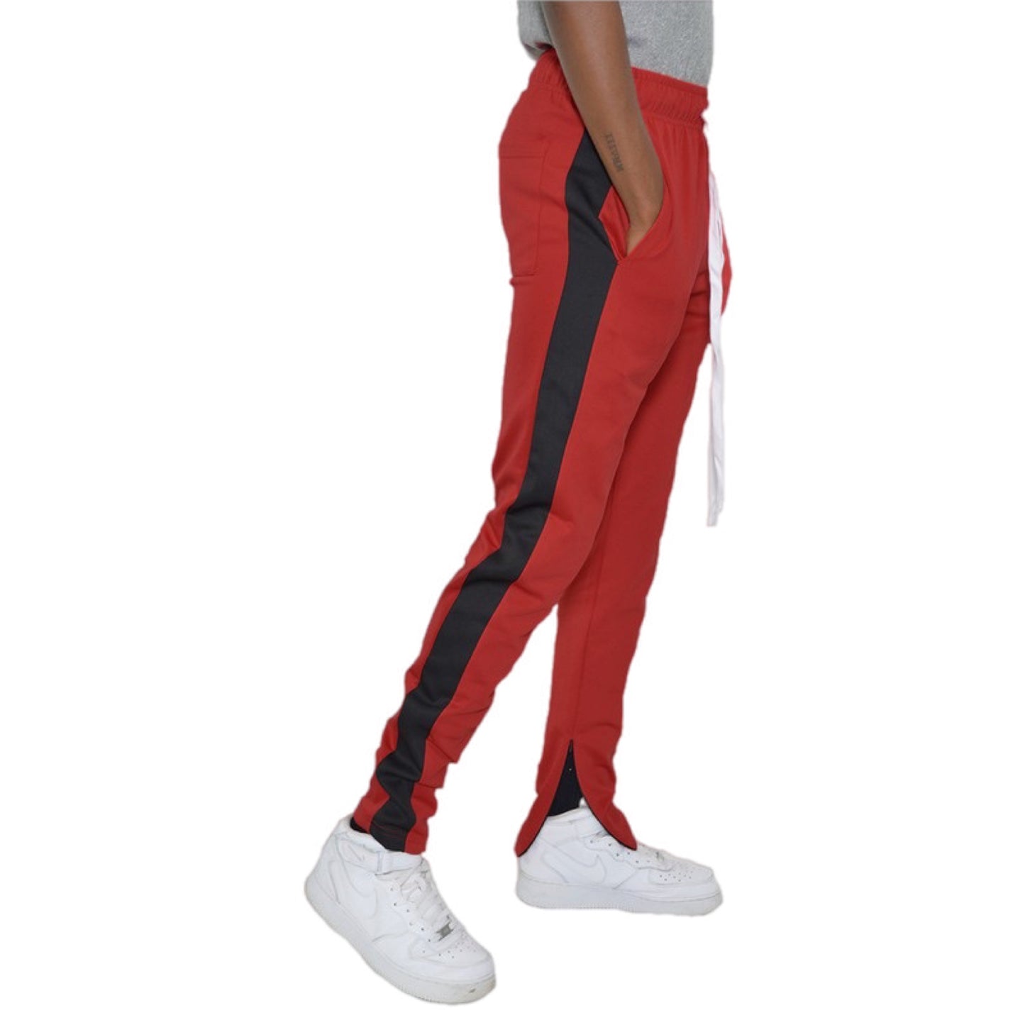 Track Pants with Side Stripe