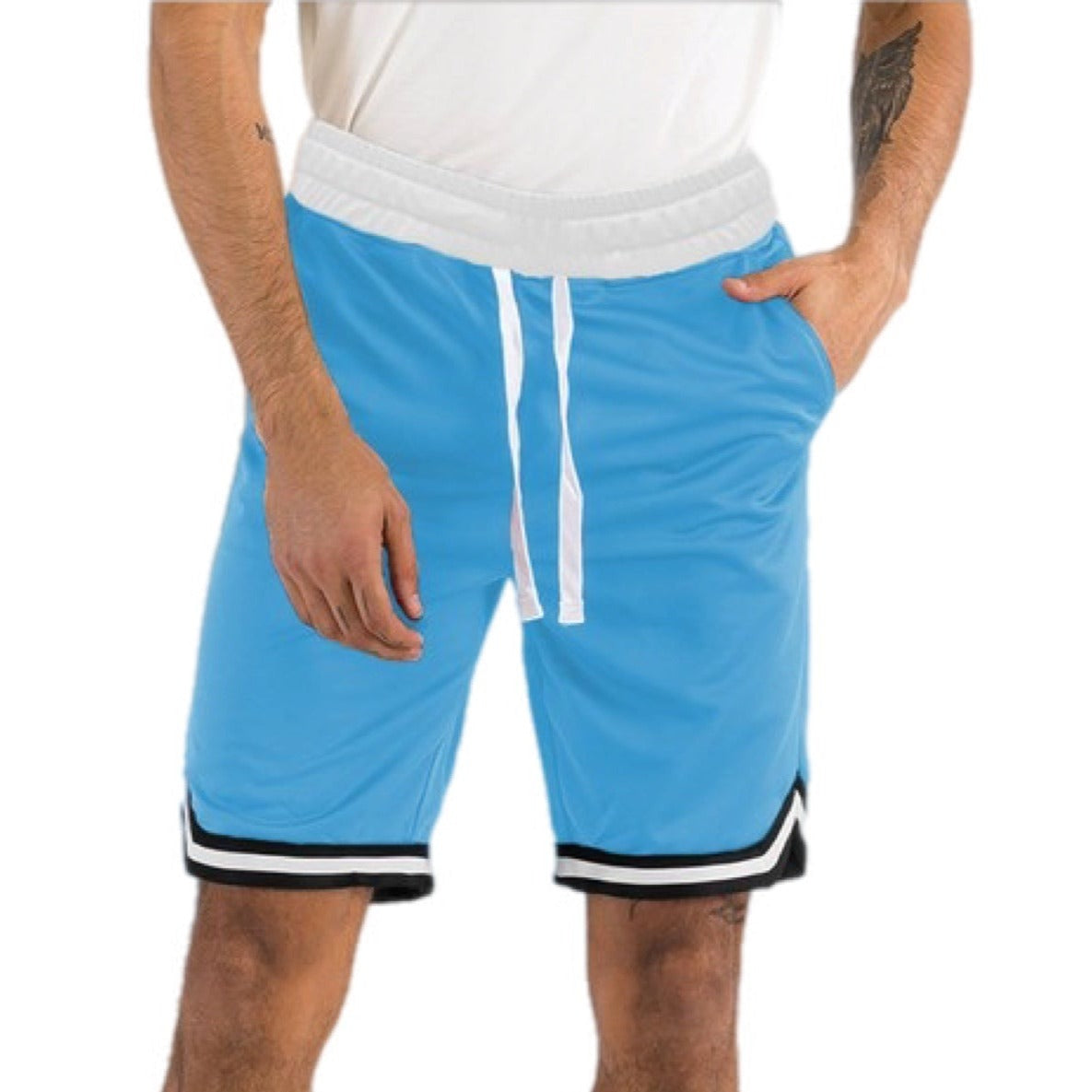 Athletic Drawstring Gym Shorts