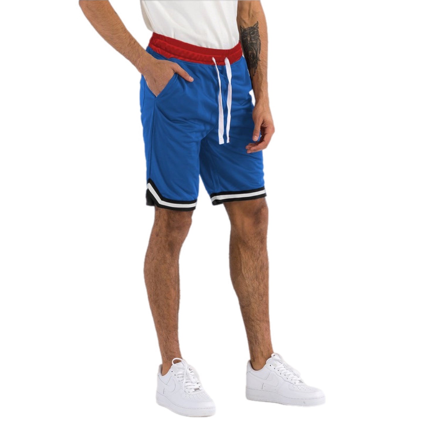 Athletic Drawstring Gym Shorts