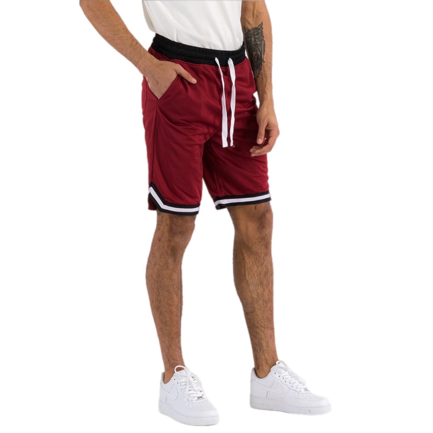 Athletic Drawstring Gym Shorts