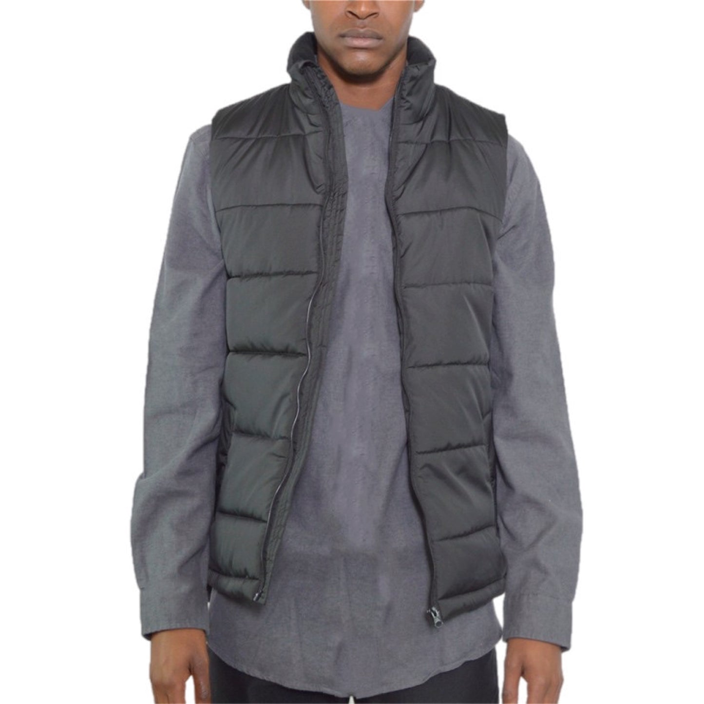 Padded Two Tone Vest