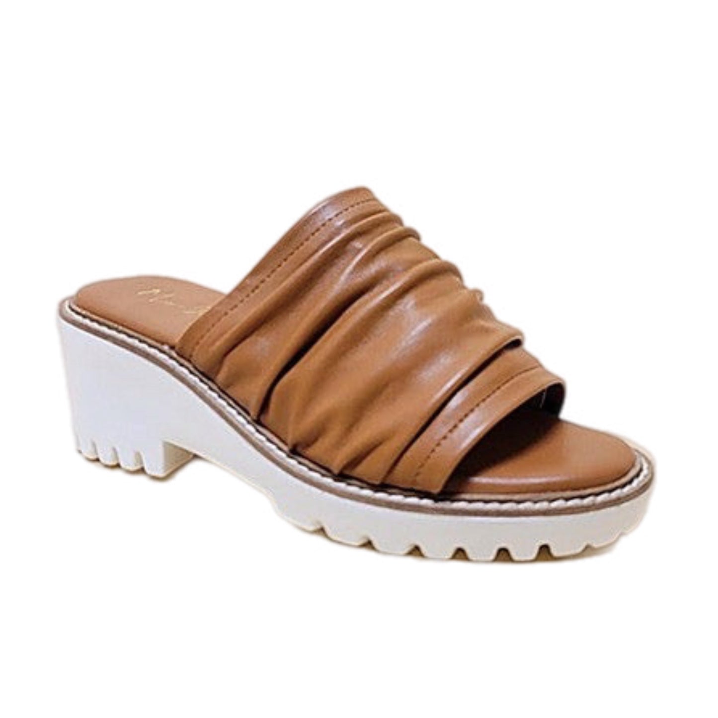 Vegan Leather Platform Sandals