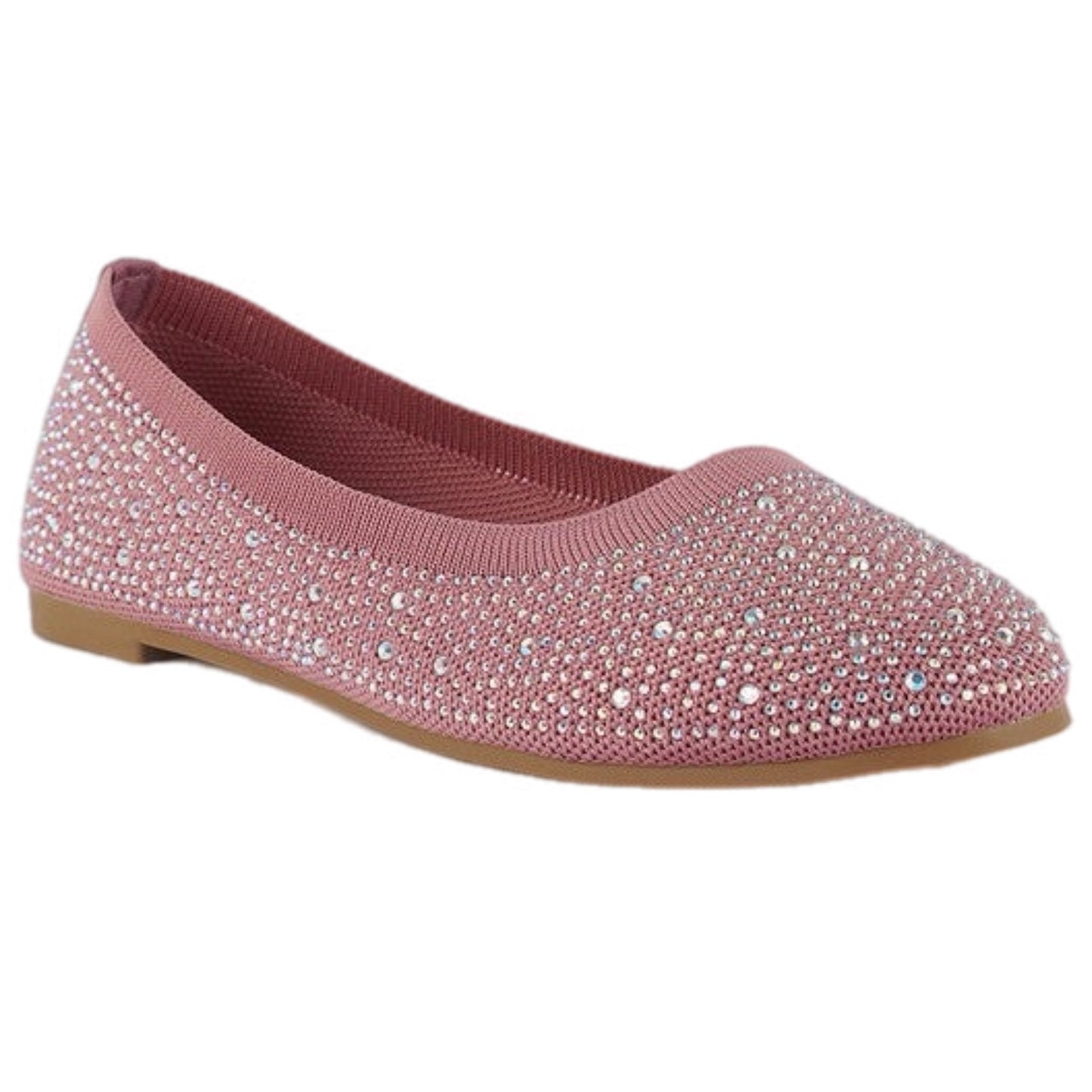 Rhinestones Embellished Ballet Flats