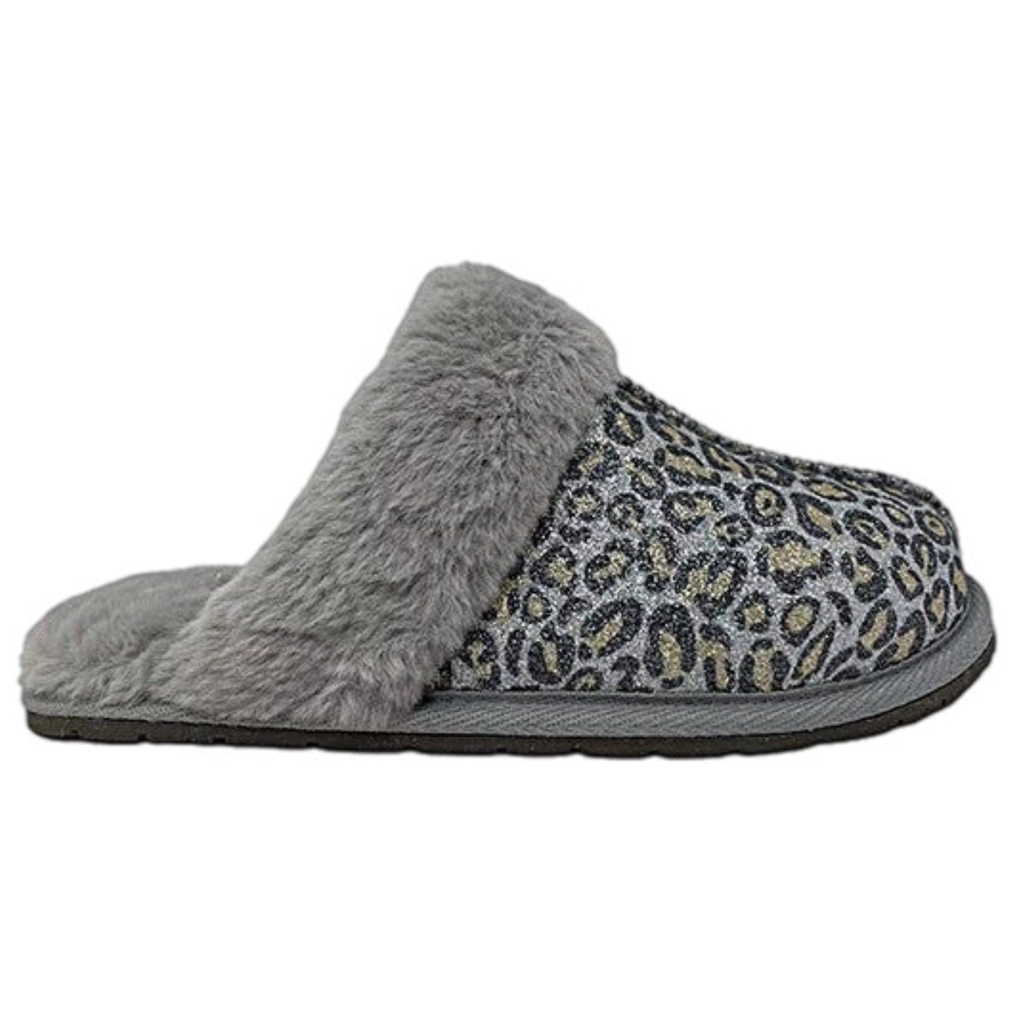 Leopard Print Winter Slipper