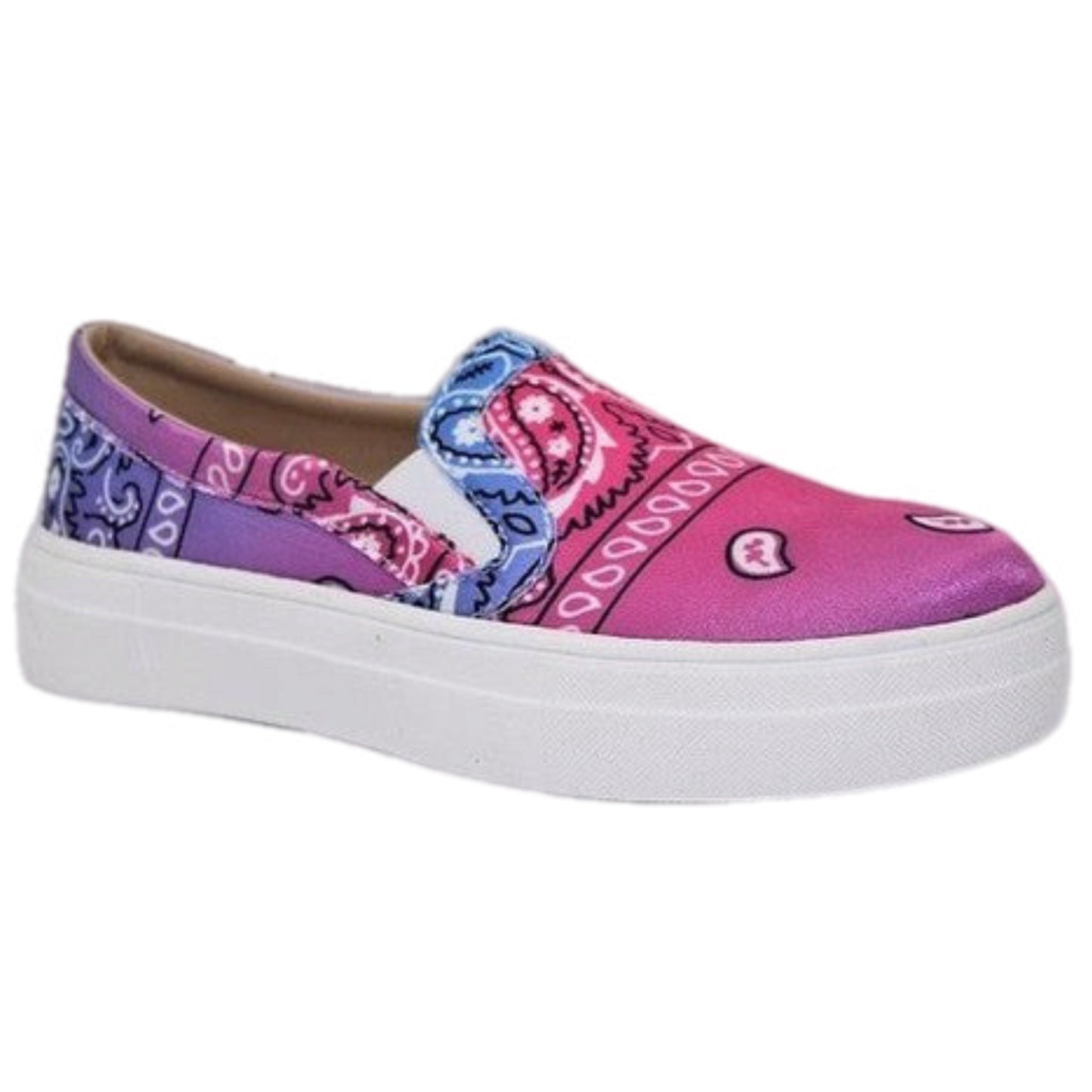 Tie Dye Paisley Sneaker