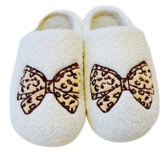 Bow Lounge Slippers