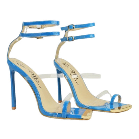 High Heel Sandal With Double Strap