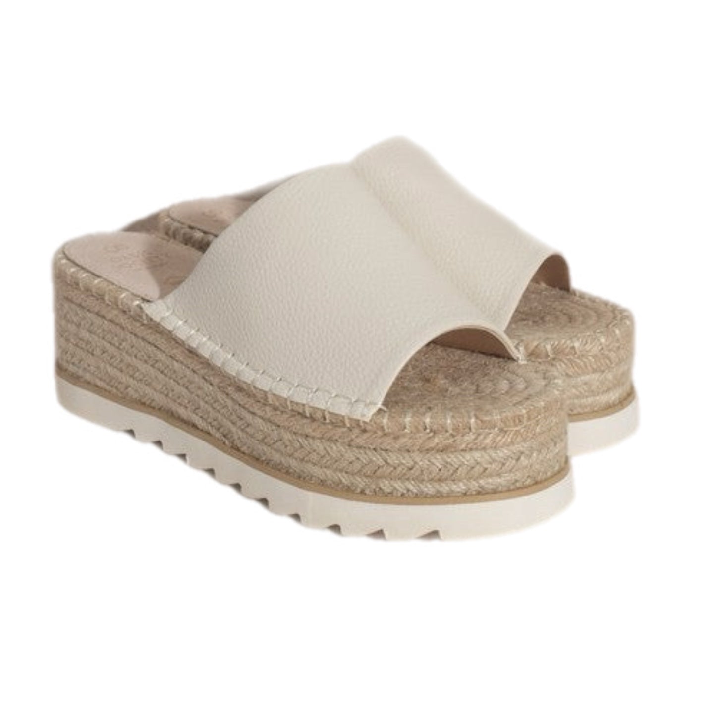 Espadrille Platform Slide