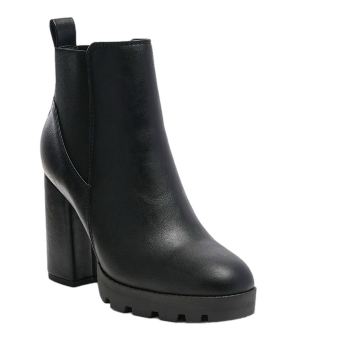 Block Heel Chelsea Boot