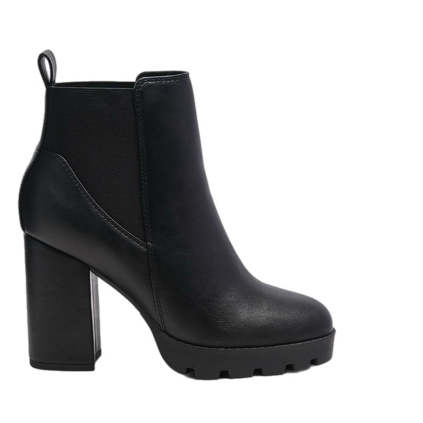 Block Heel Chelsea Boot