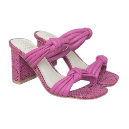 Strappy Knot Heel