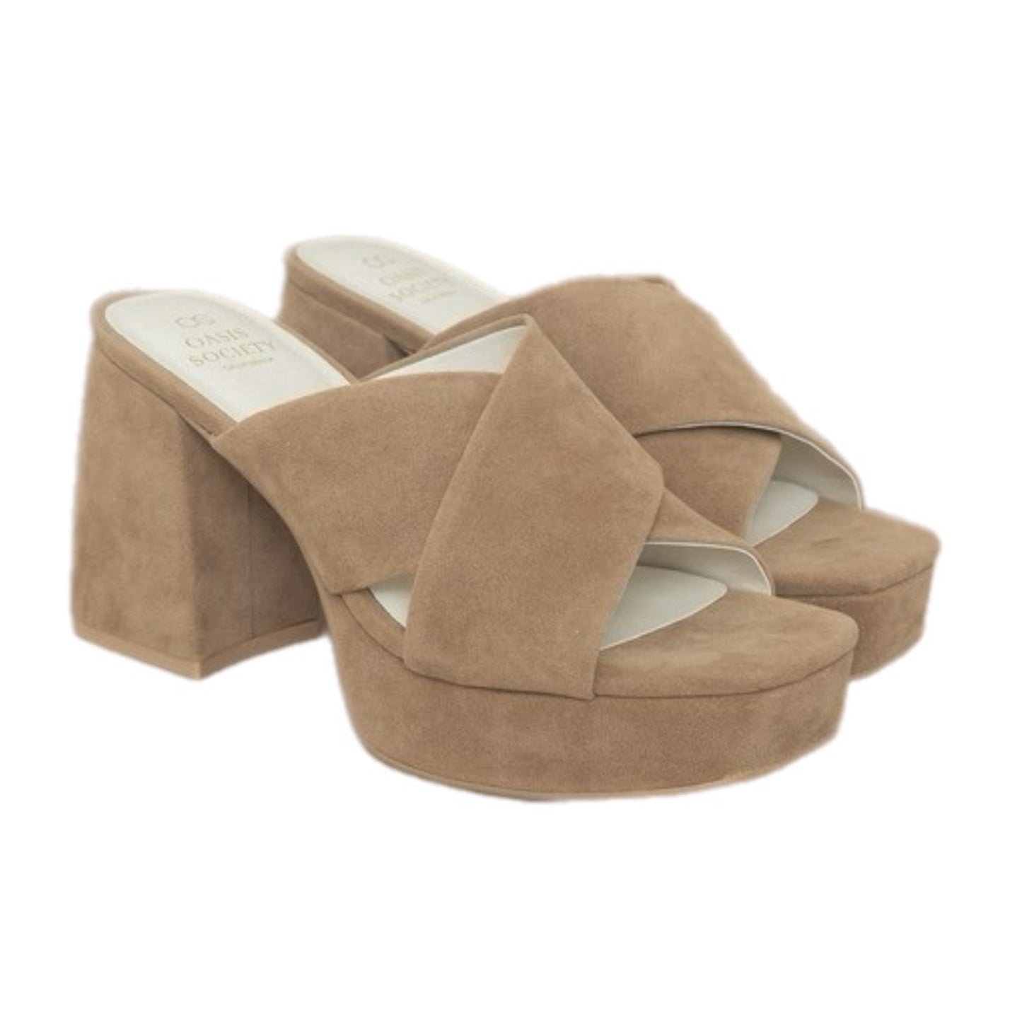 Chunky Platform Criss Cross Heel