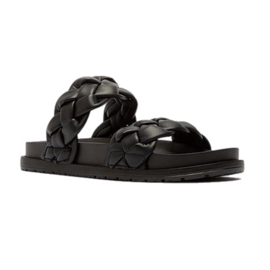 Braided Vegan Leather Sandals