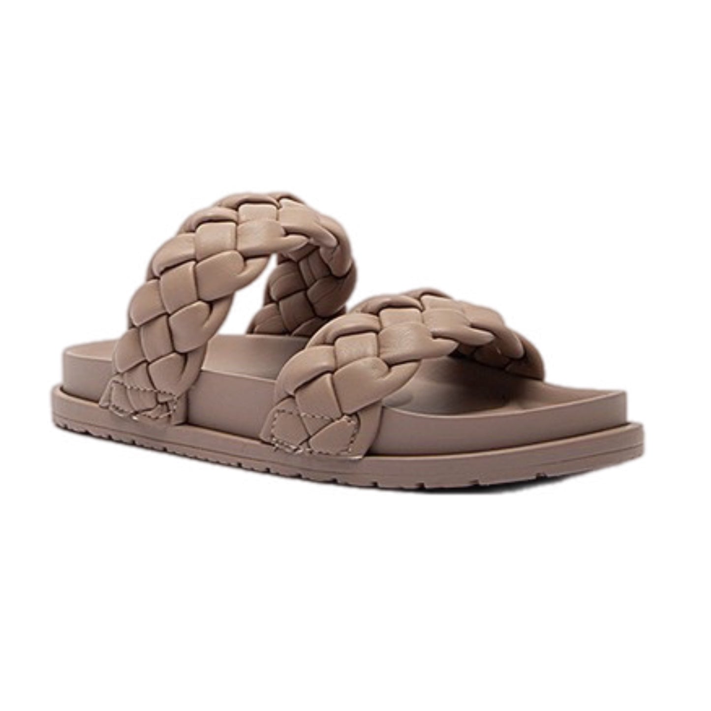 Braided Vegan Leather Sandals