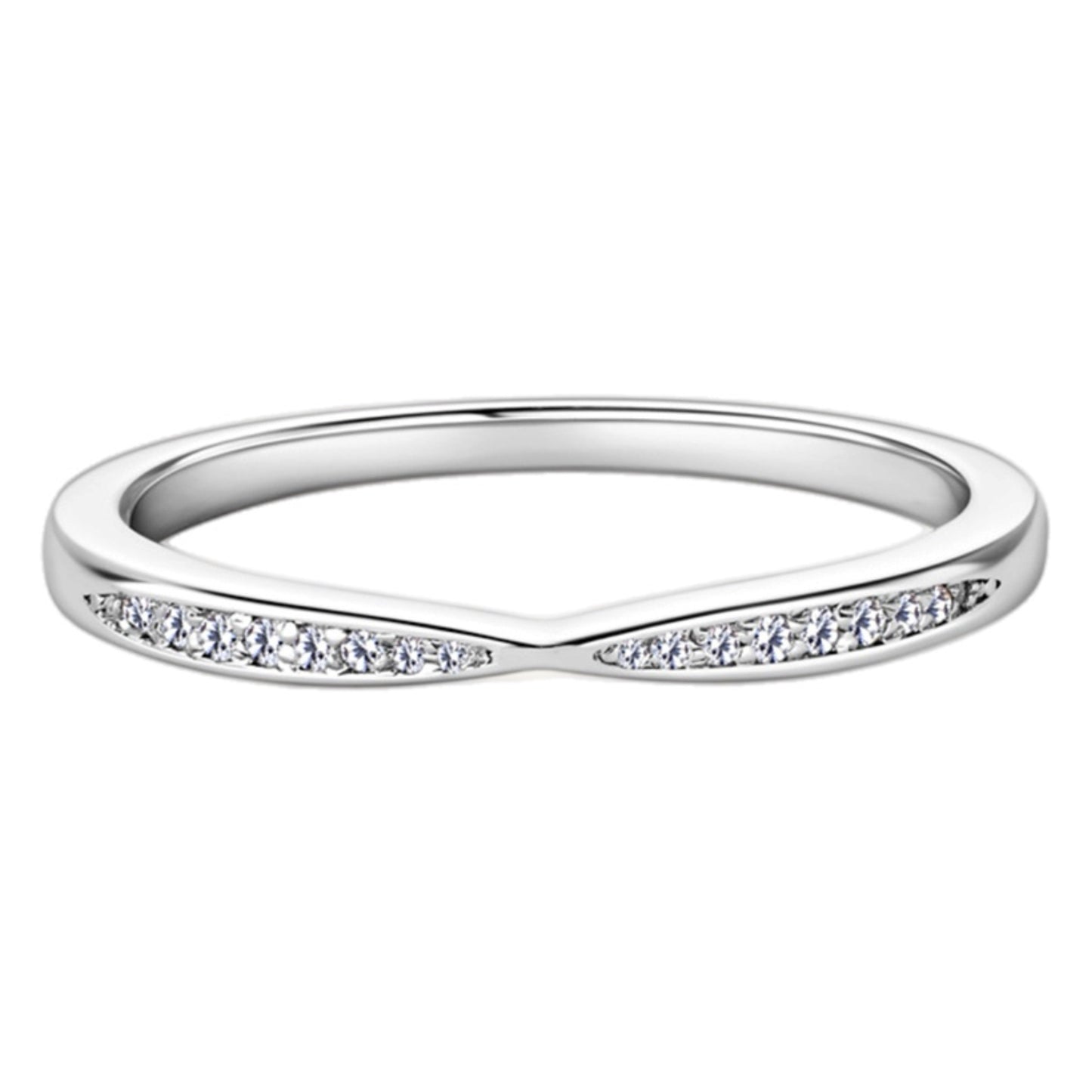 Eternal Embrace Moissanite Band