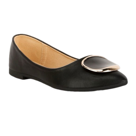 Vegan Leather Ballet Flats