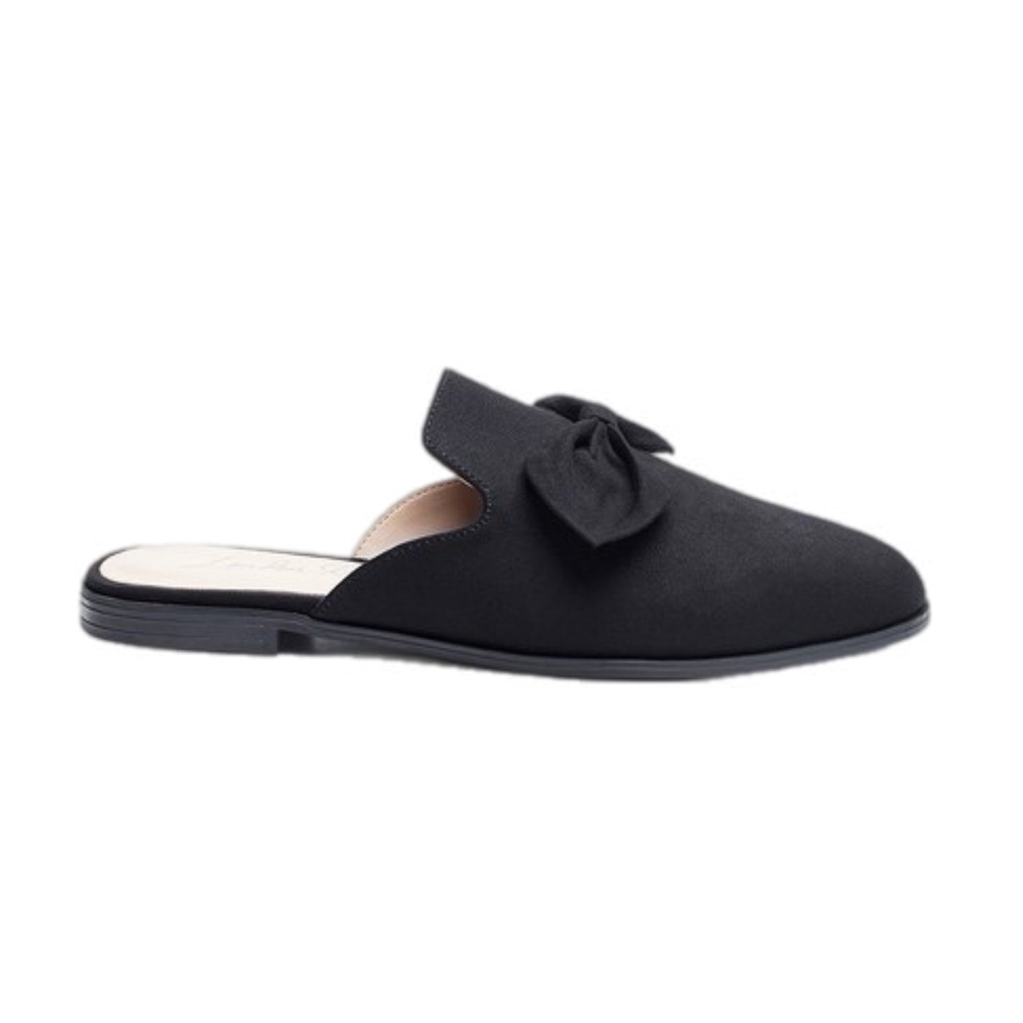 Bow Open Back Loafers