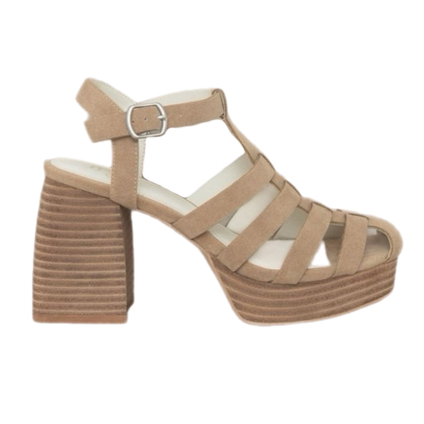 Gladiator Caged Platform Heel