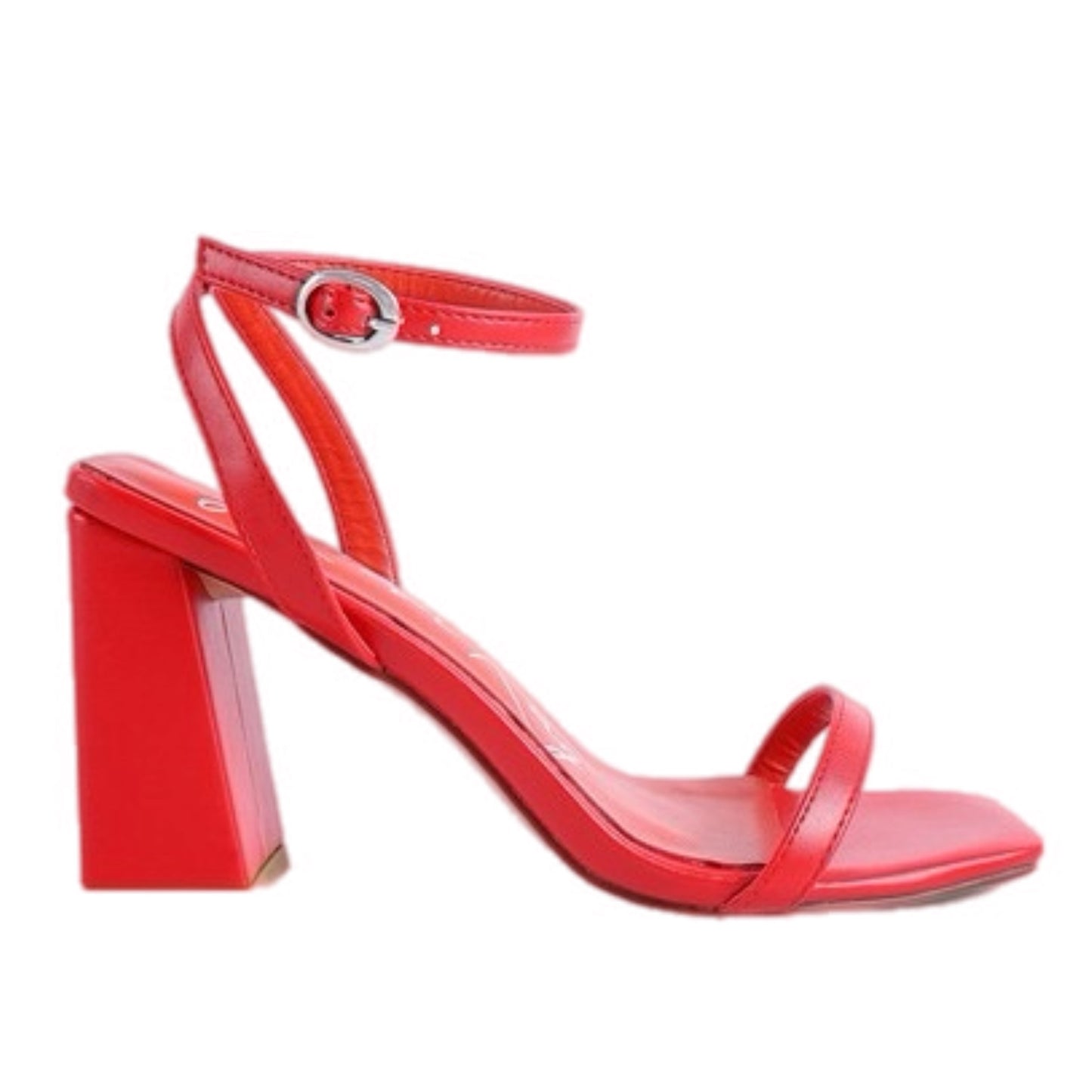 Block Heel Ankle Strap Sandals