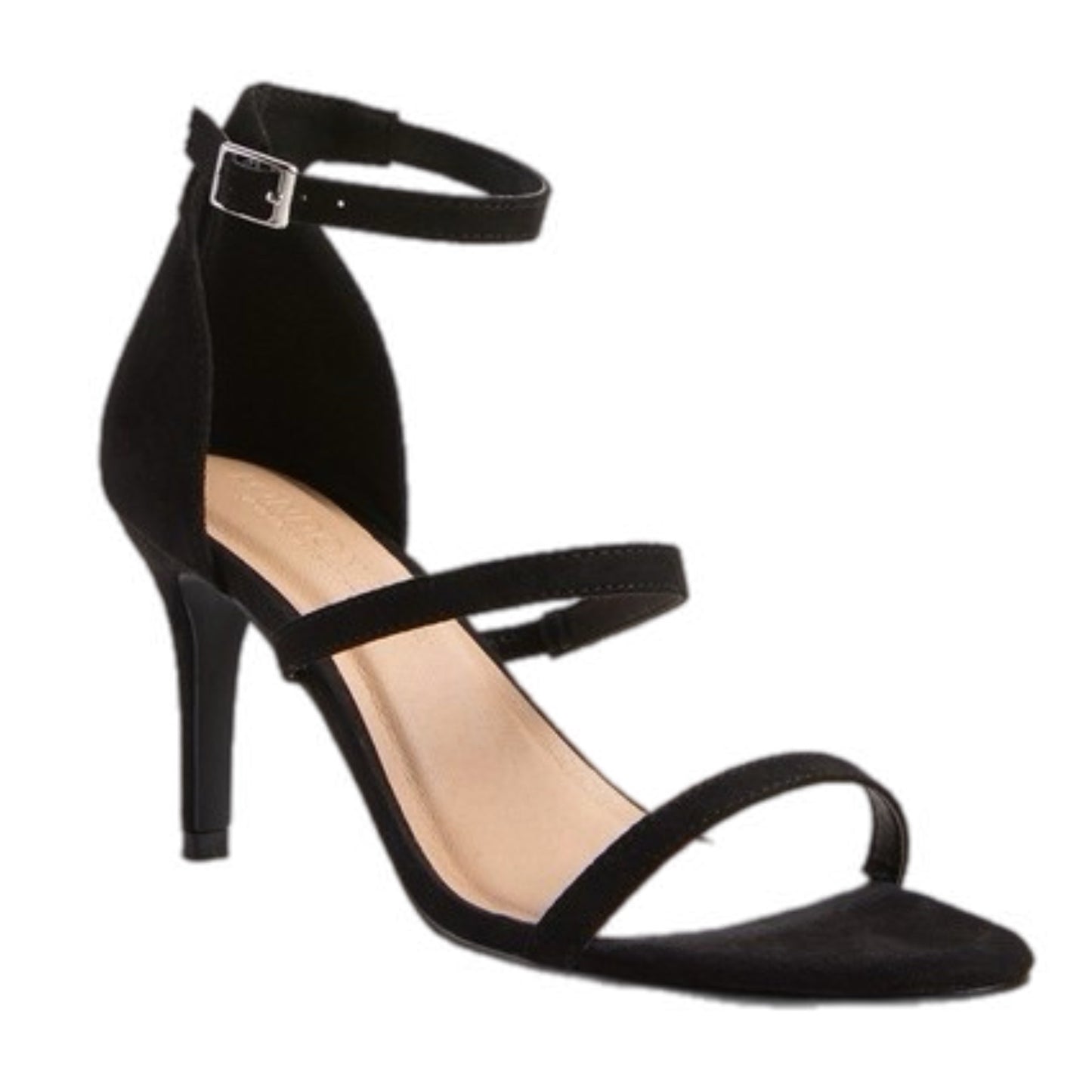 Mid Heel Ankle Strap Sandal