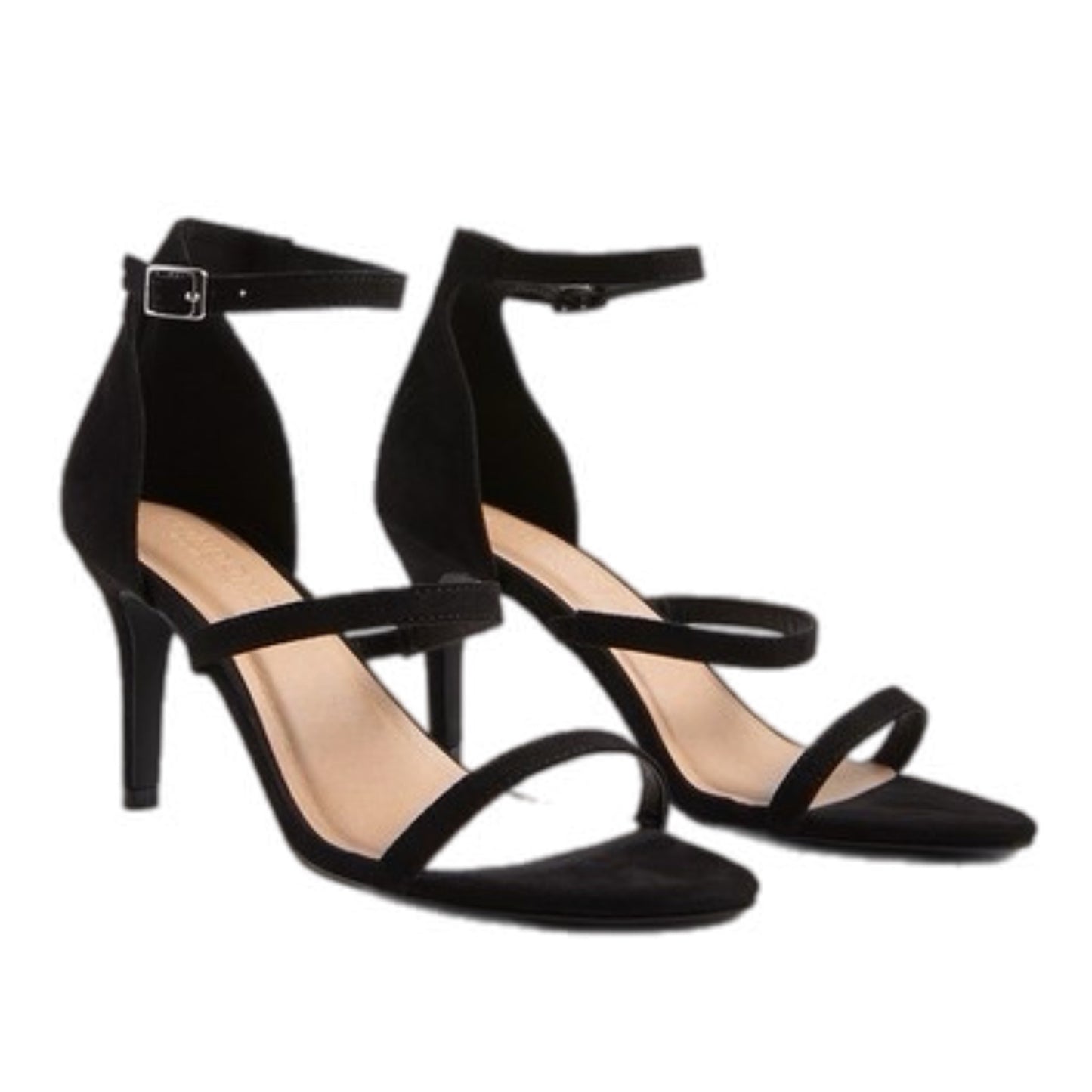 Mid Heel Ankle Strap Sandal