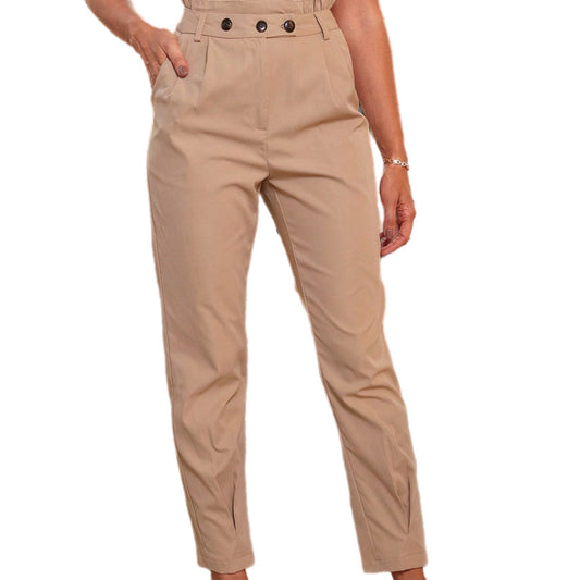 High Waist Cropped Pants