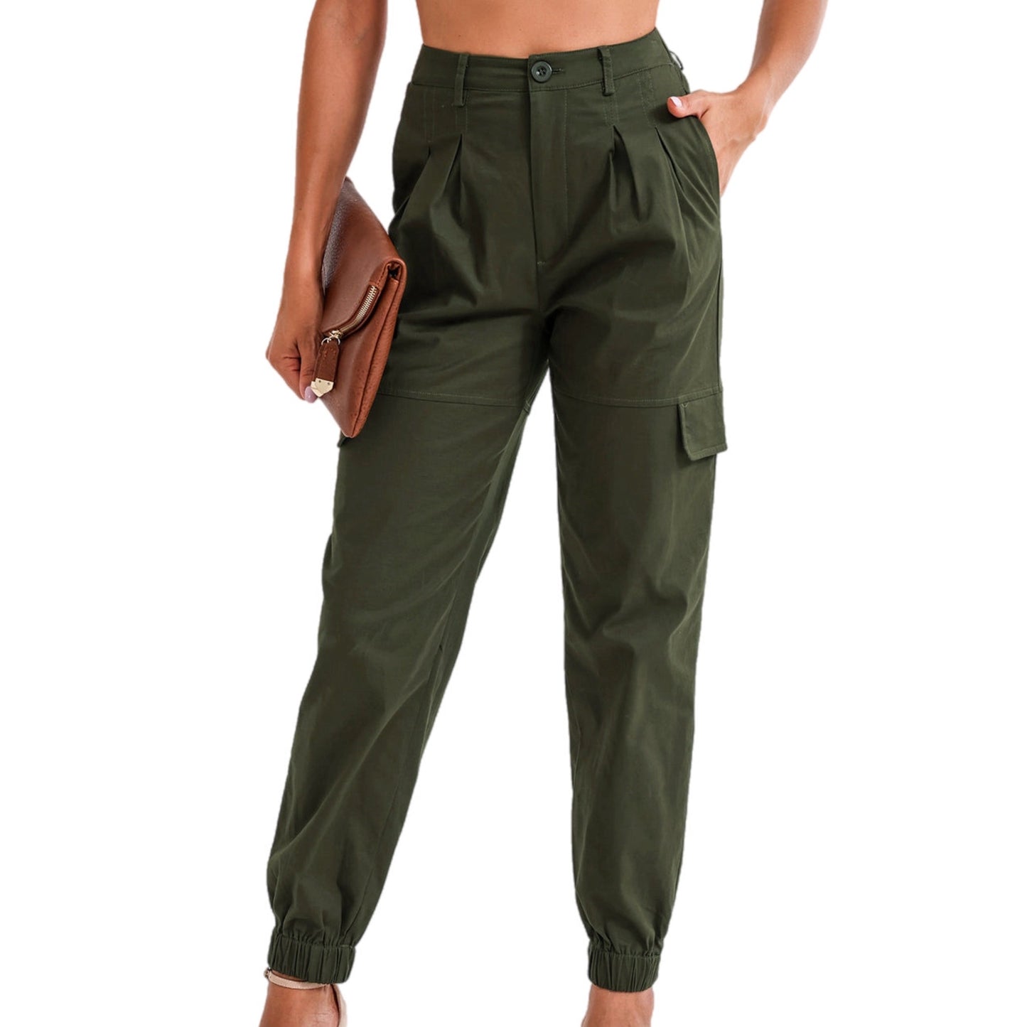 High Waist Cargo Pants