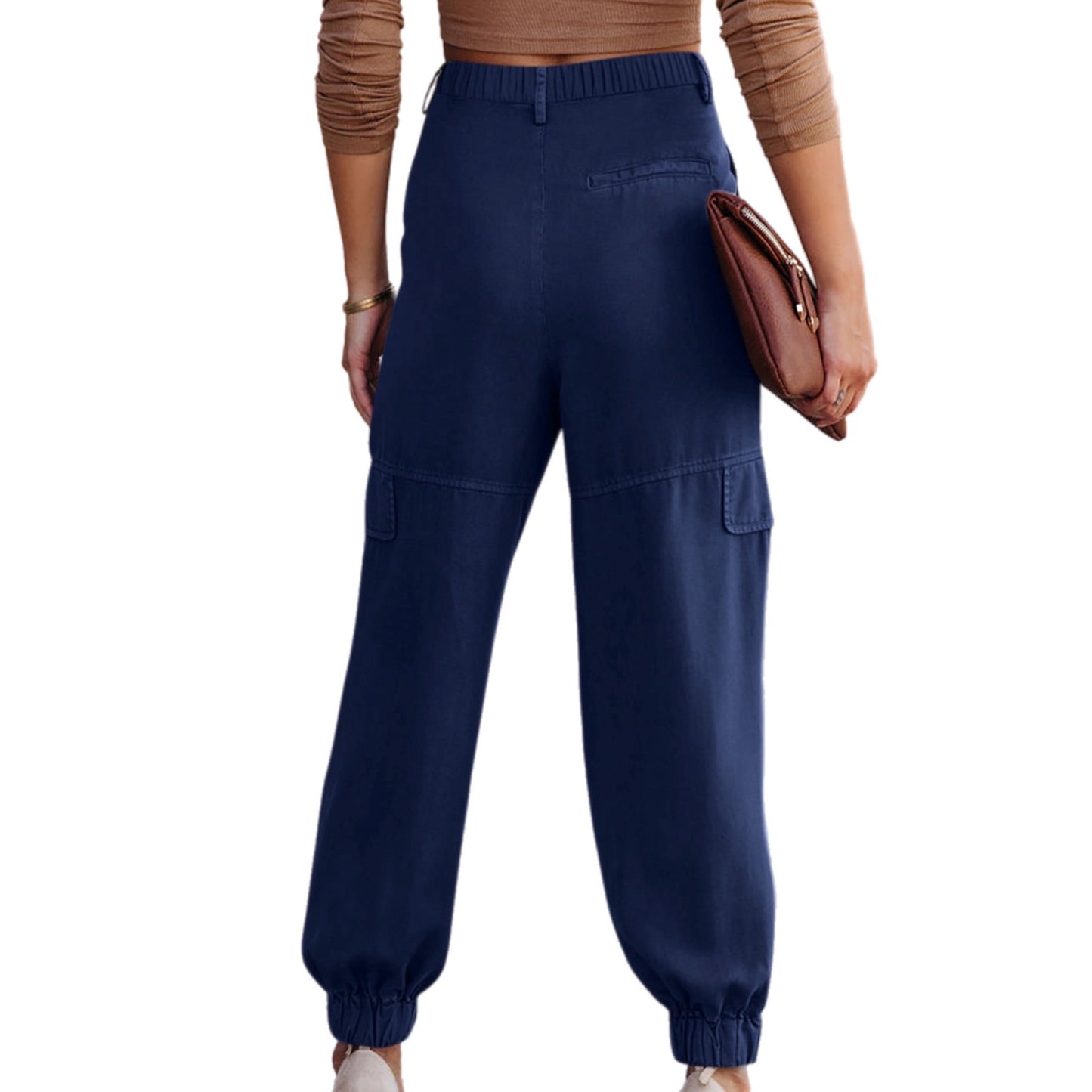 High Waist Cargo Pants