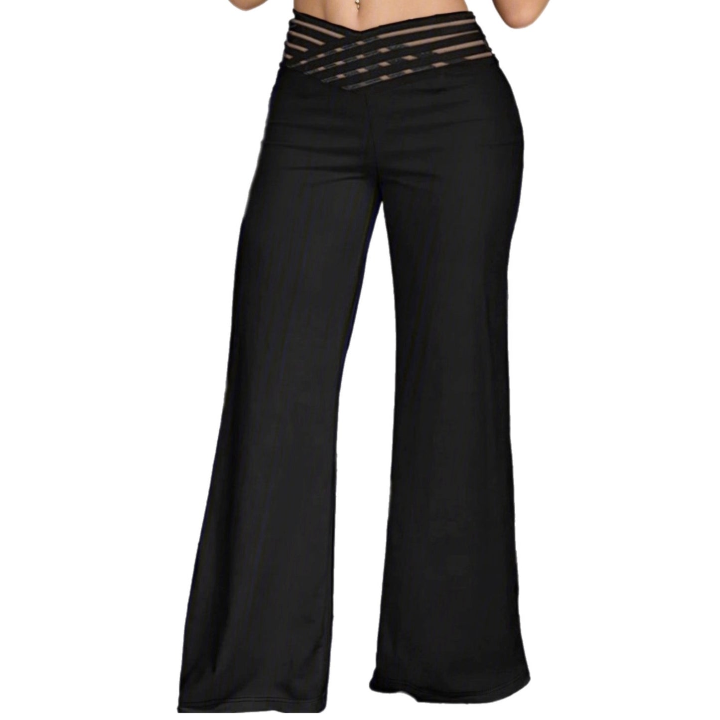 Plus Size V-Waistband Bootcut Pants