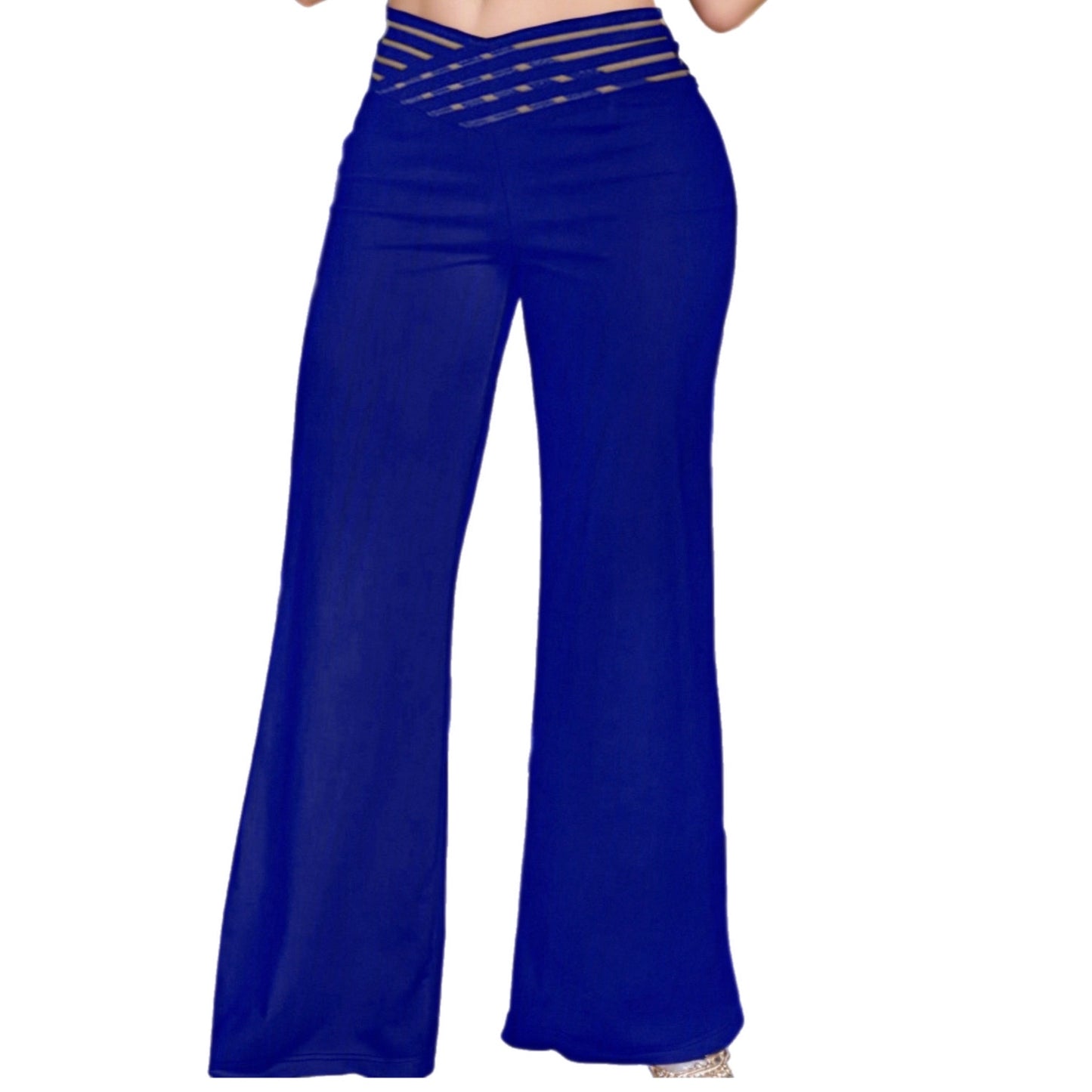 Plus Size V-Waistband Bootcut Pants