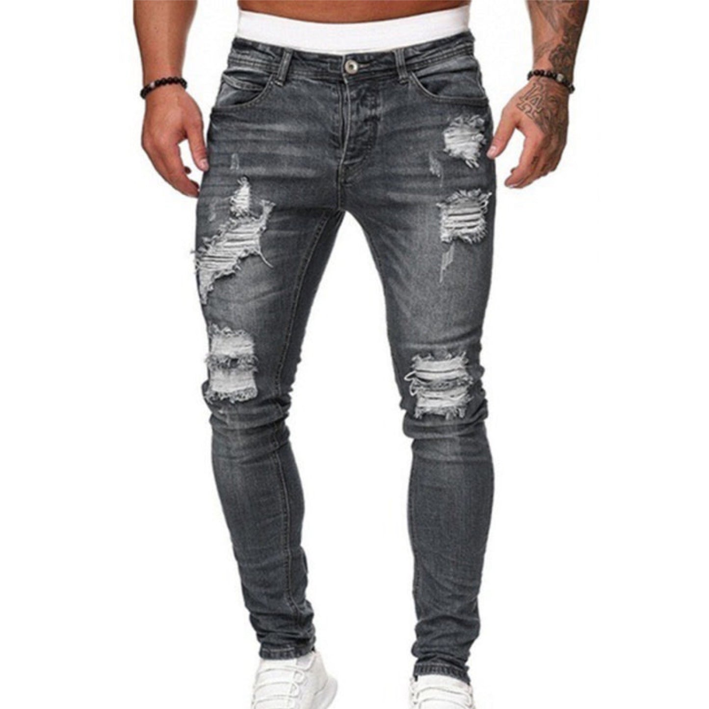 Men's Ripped Skinny Jeans