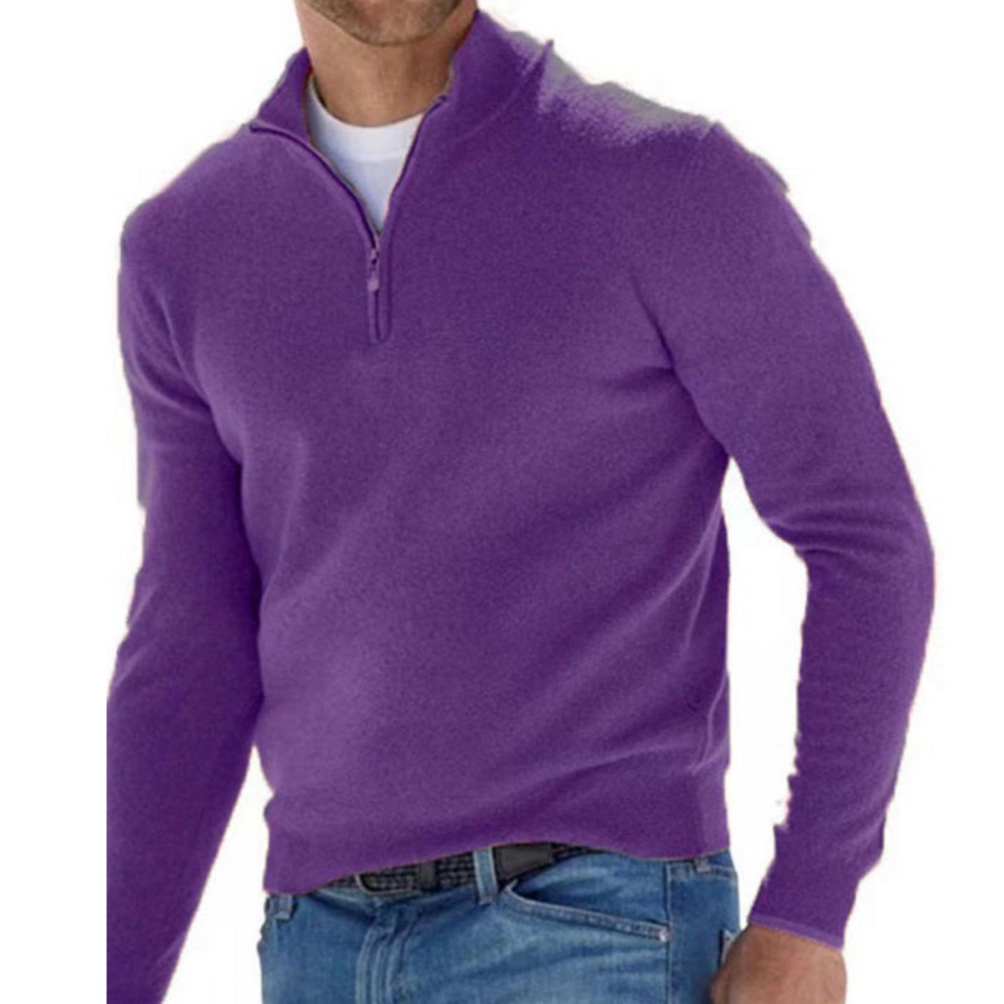 Long Sleeve Men's Polo Shirt