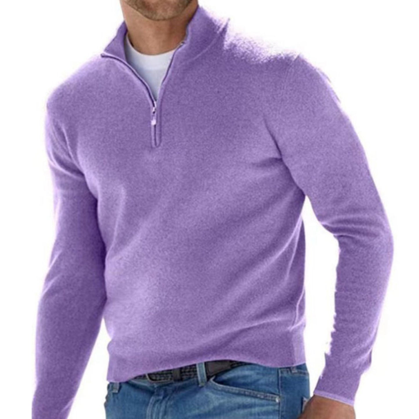 Long Sleeve Men's Polo Shirt